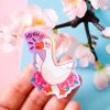 angry duck sticker