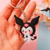 Kuromi and my melody keychain - Image 3