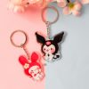 Kuromi and my melody keychain