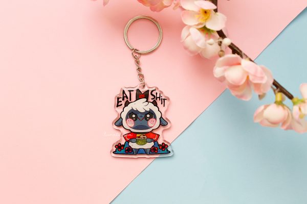 eat shit keychain - Image 2